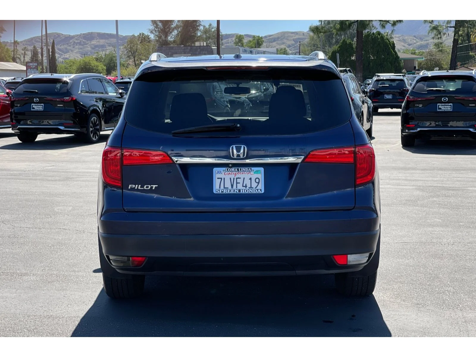 Used 2016 Obsidian Blue Pearl Honda EX-L image 4