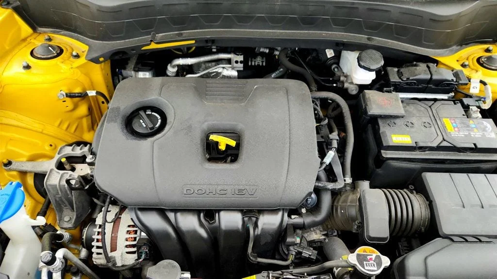 Used 2023 Starbright Yellow/Black Roof Kia S IVT AWD w/ Navigation Pkg & Illuminated Sills image 26