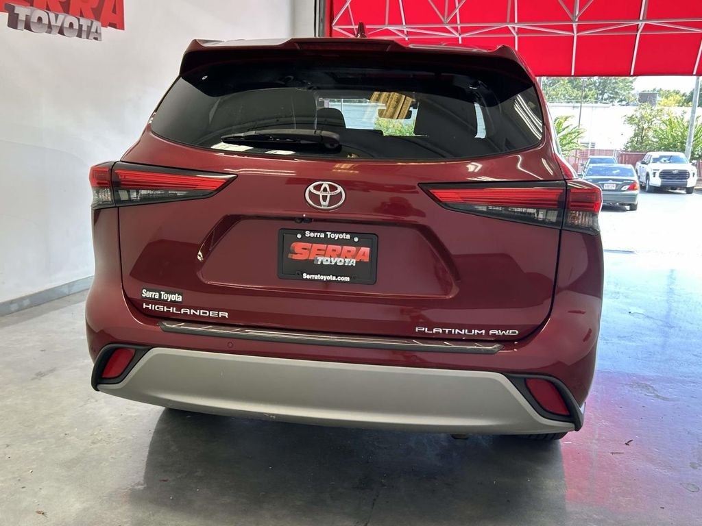 Used 2021 Red Toyota Platinum image 4
