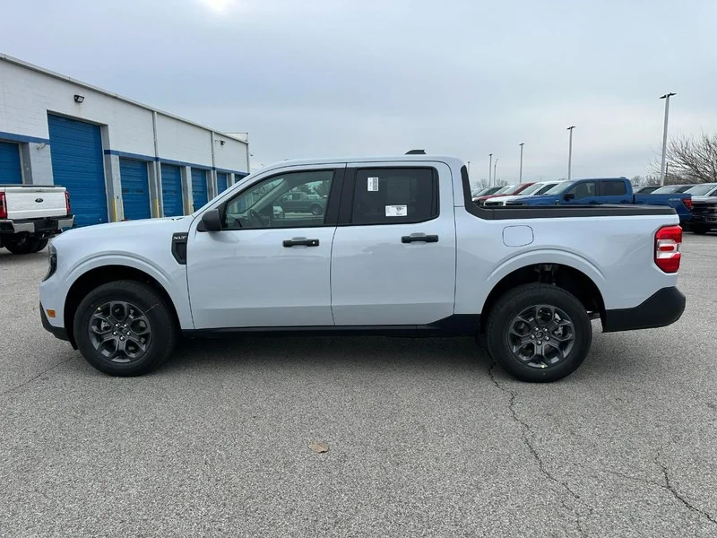 New 2026 Space White Metallic Ford XLT AWD SuperCrew image 2