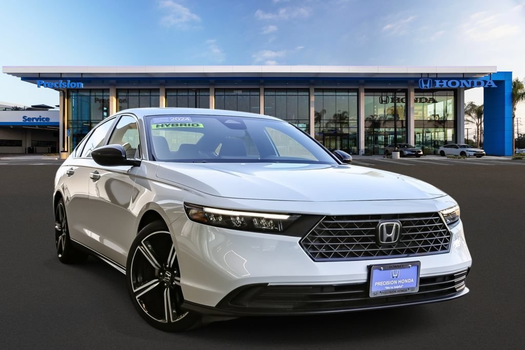 Certified Used 2024 Platinum White Pearl Honda HYBRID SPORT image 29