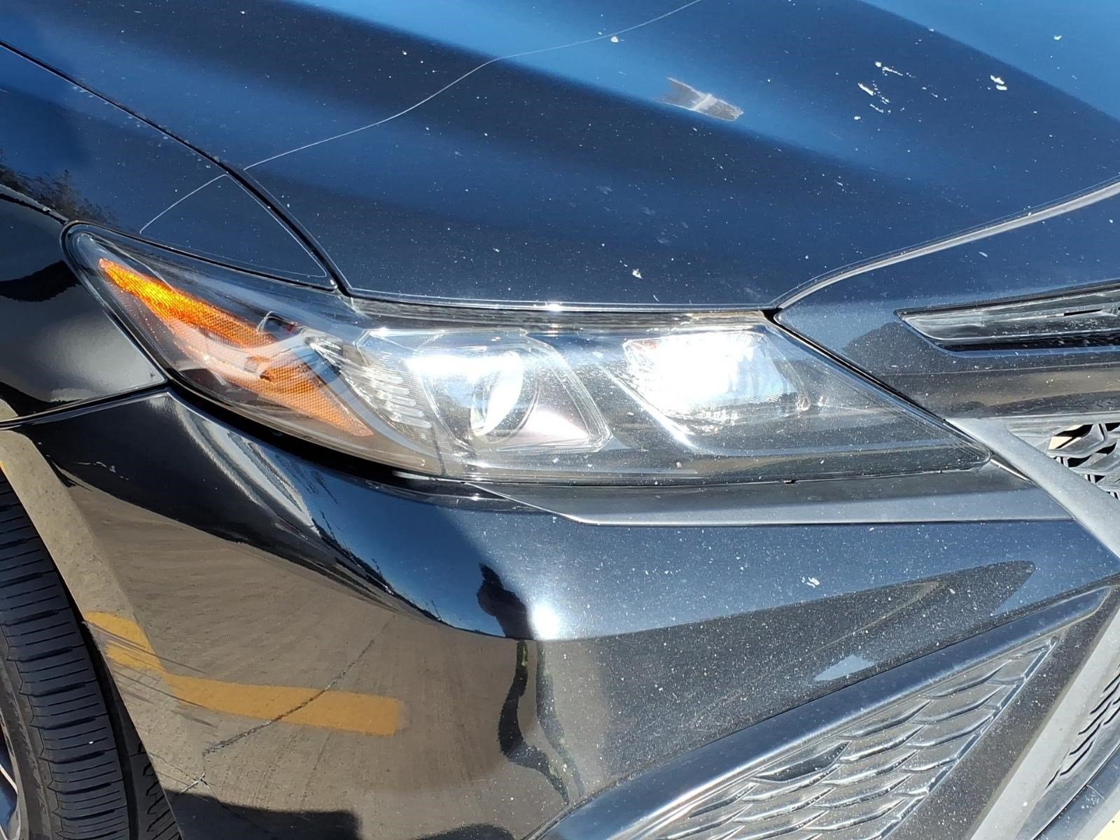 Used 2021 MIDNIGHT BLACK ME Toyota SE image 4