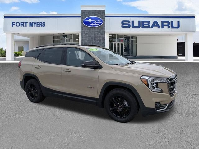 Used 2022 Beige GMC AT4 image 2