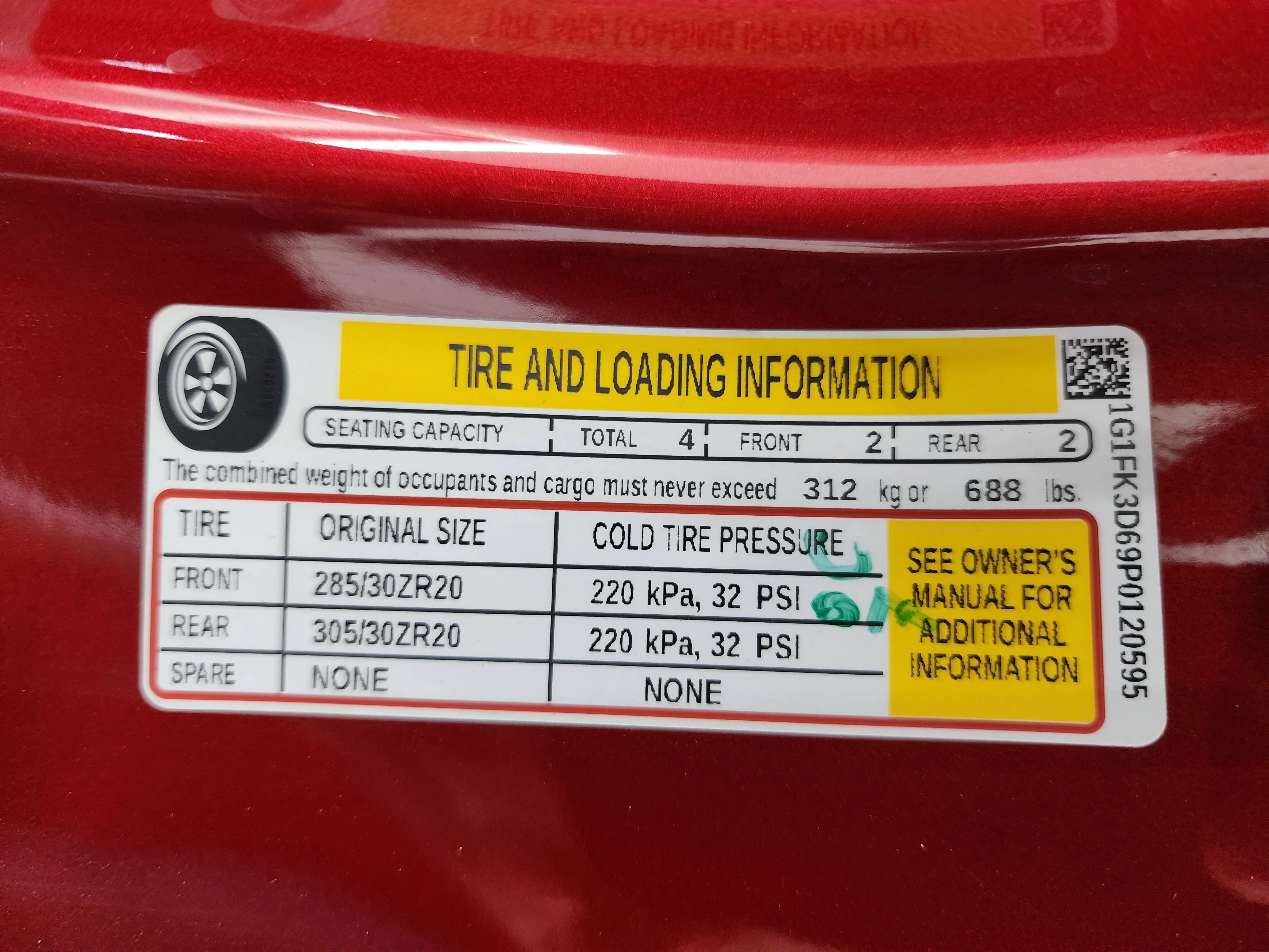 Used 2023 Radiant Red Tintcoat Chevrolet ZL1 image 60