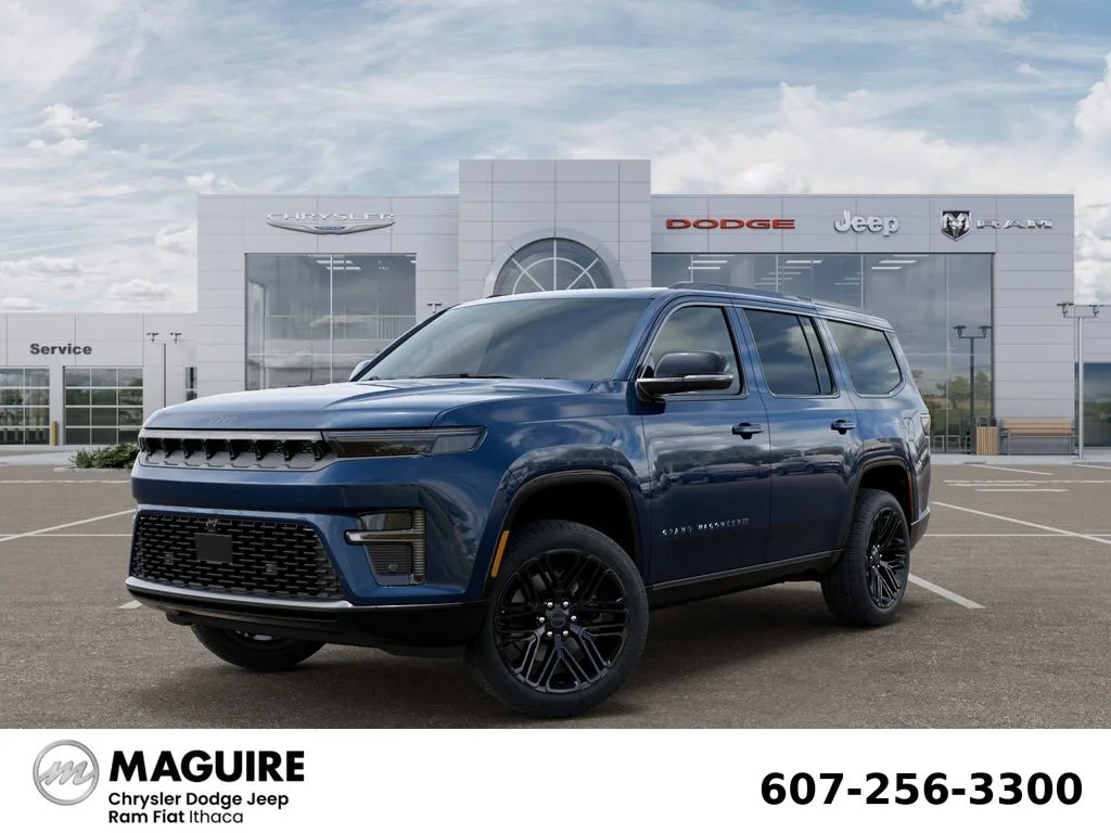 New 2026 Fathom Blue Pearl-Coat Exterior Paint Jeep Limited Reserve image 1