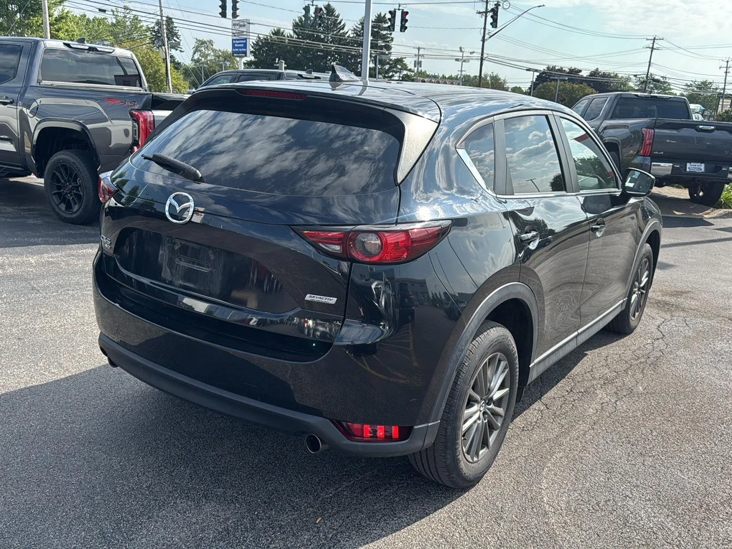 Used 2017 Jet Black Mica Mazda Touring image 6