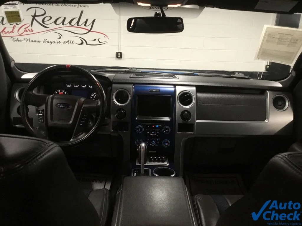 Used 2014 Blue Ford SVT Raptor image 29
