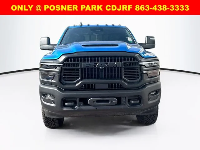 New 2026 Hydro Blue Pearl-Coat Exterior Paint RAM POWER WAGON image 2