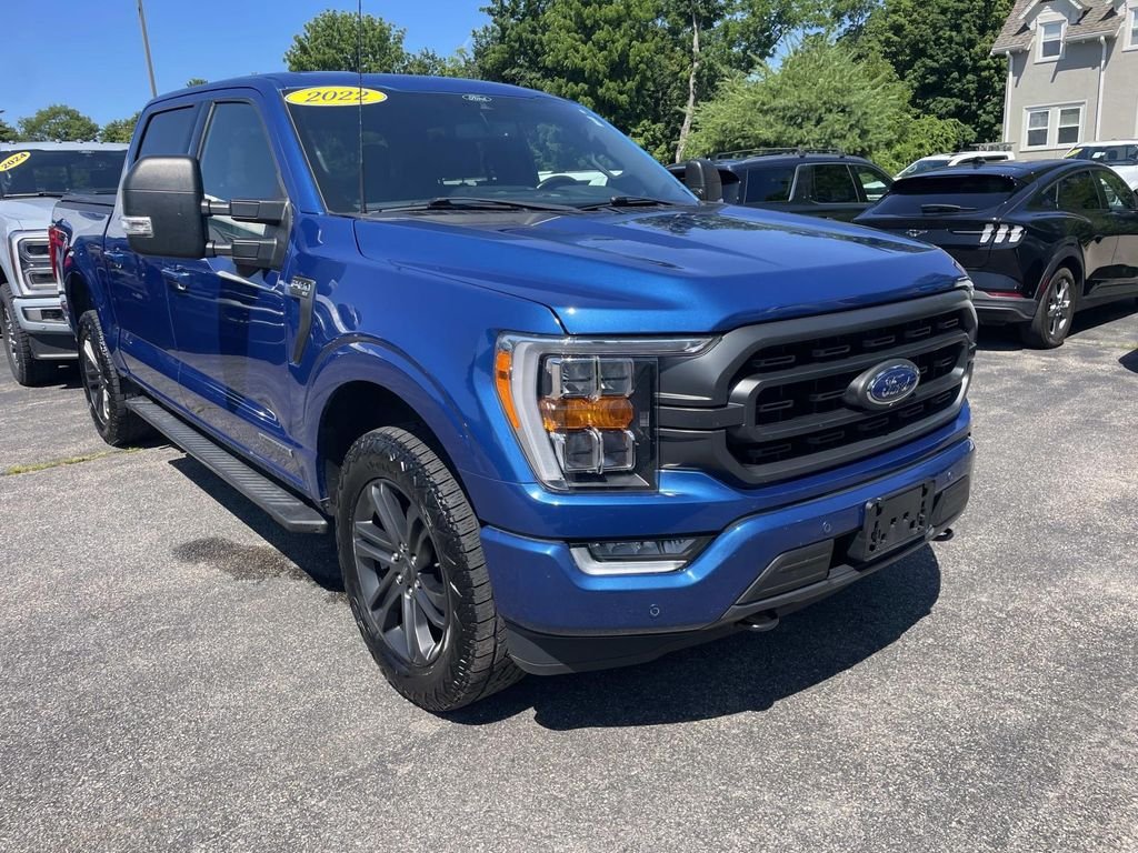 Used 2022 Blue Ford XLT image 7