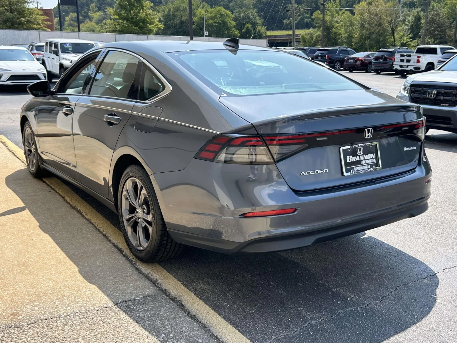 Used 2023 Gray Honda EX CVT image 3