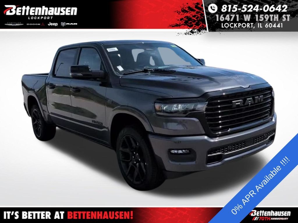 New 2027 Granite Crystal Metallic Clear-Coat Exterior Paint RAM Laramie image 2