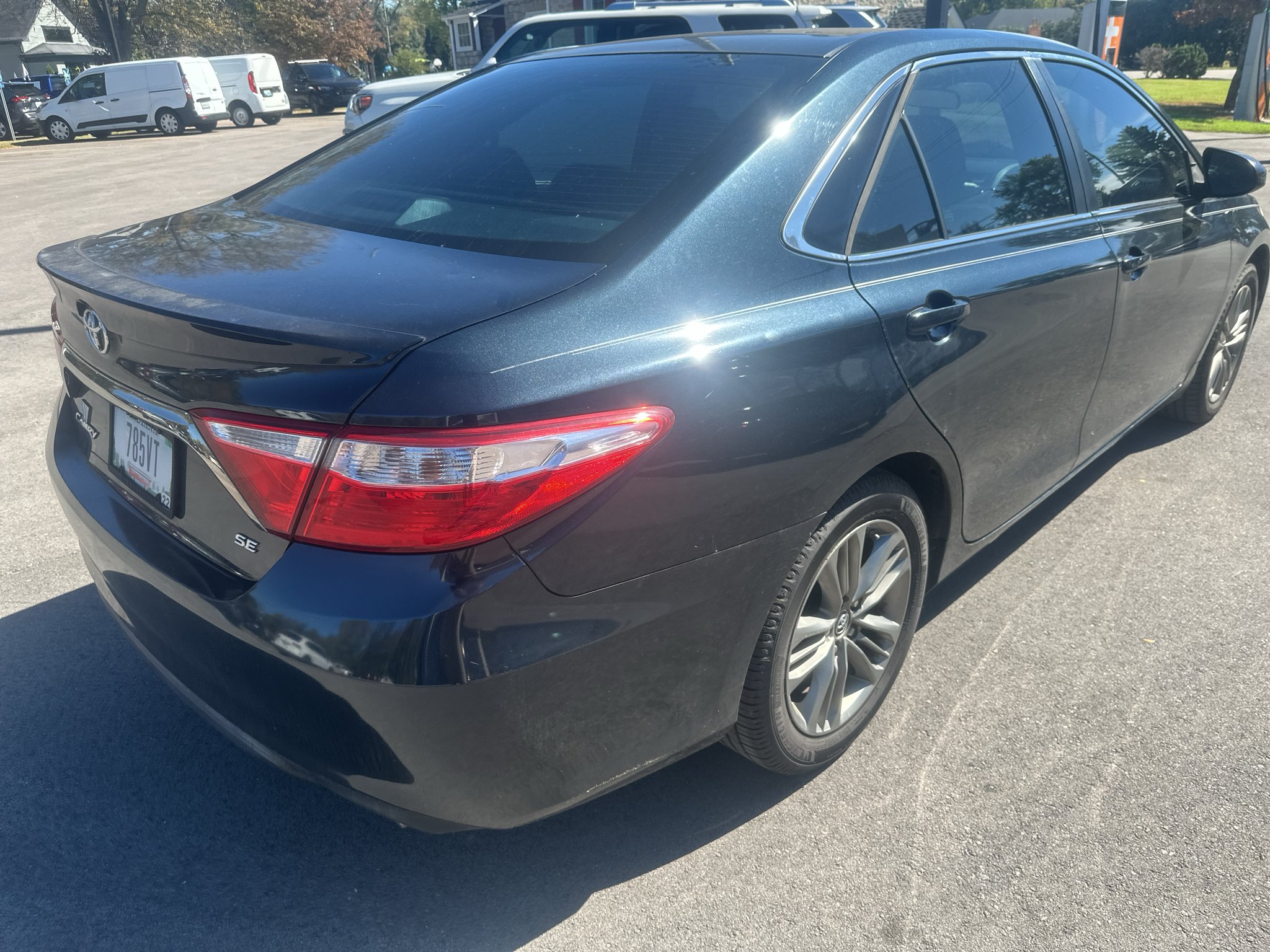 Used 2015 Cosmic Gray Mica Toyota SE image 4