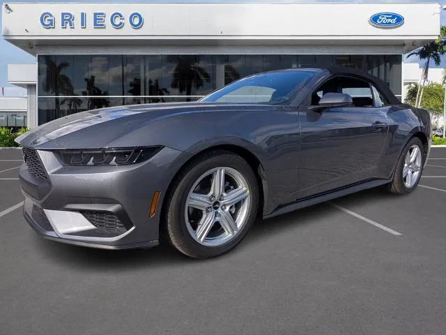 New 2026 Carbonized Gray Metallic Ford EcoBoost® Premium Convertible image 13