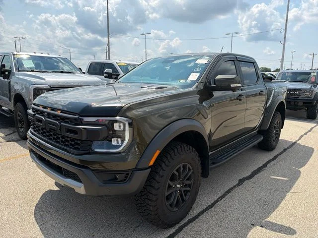 Used 2025 Green Metallic Ford Raptor image 2
