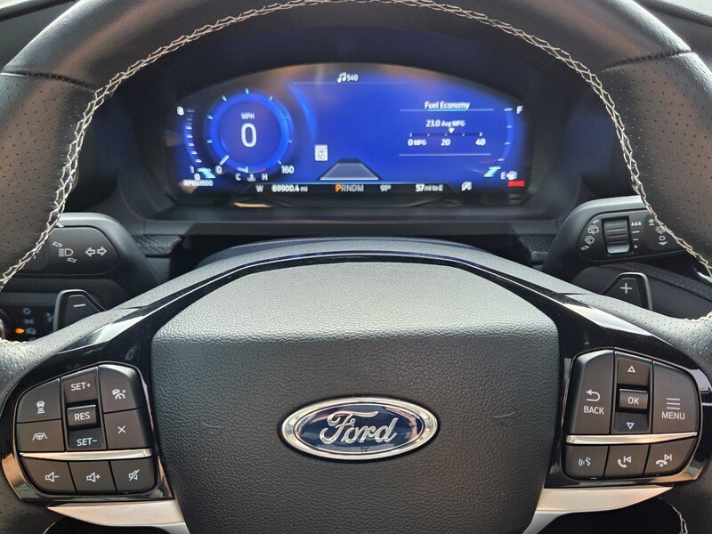 Used 2023 White Metallic FORD ST 4WD image 34