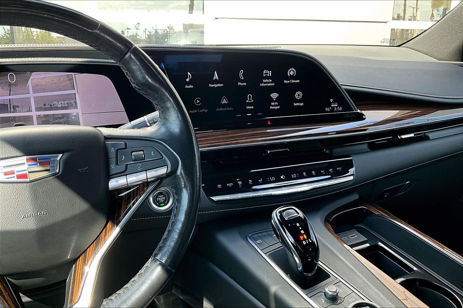 Used 2022 Black Cadillac Premium Luxury image 6