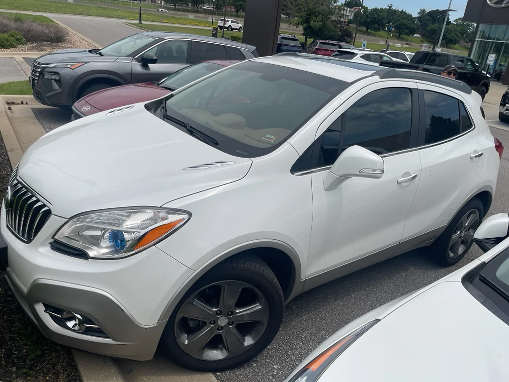 Used 2014 White Pearl Tricoat Buick Leather image 1
