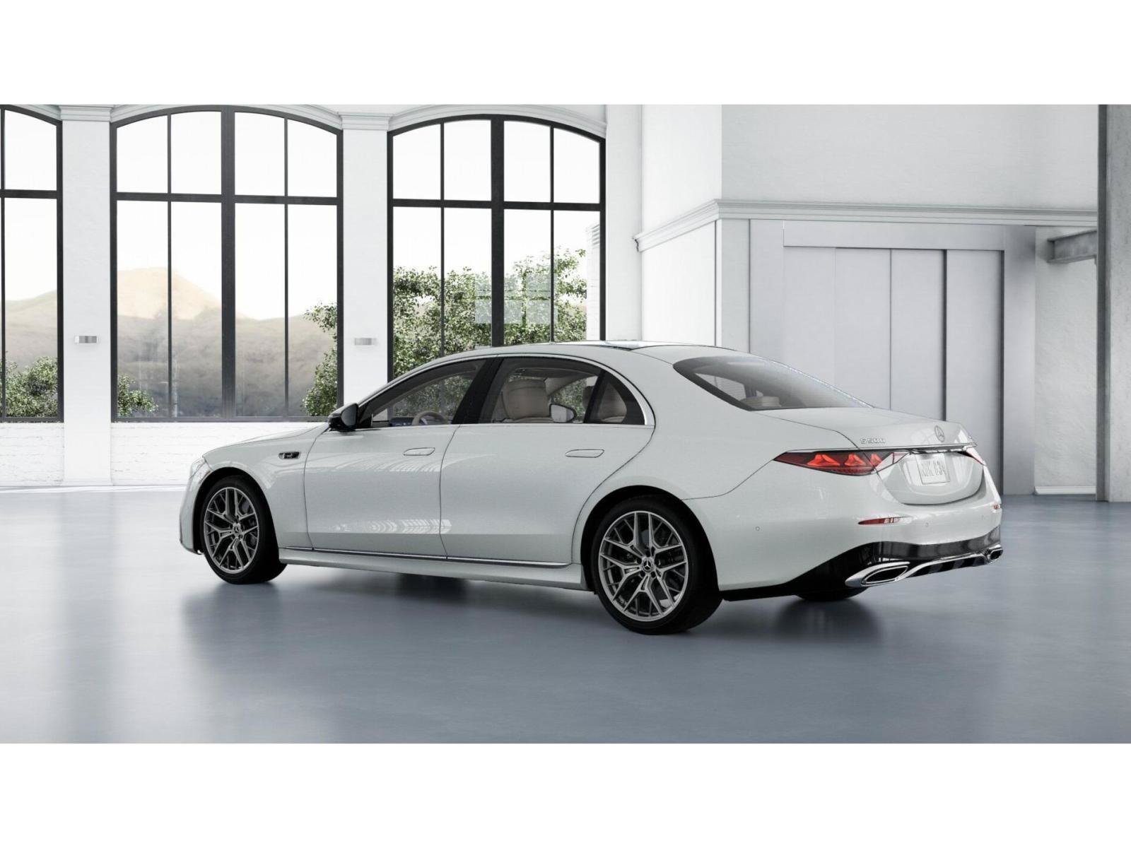 New 2027 MANUFAKTUR Moonlight White Metallic Mercedes-Benz S 500 image 43