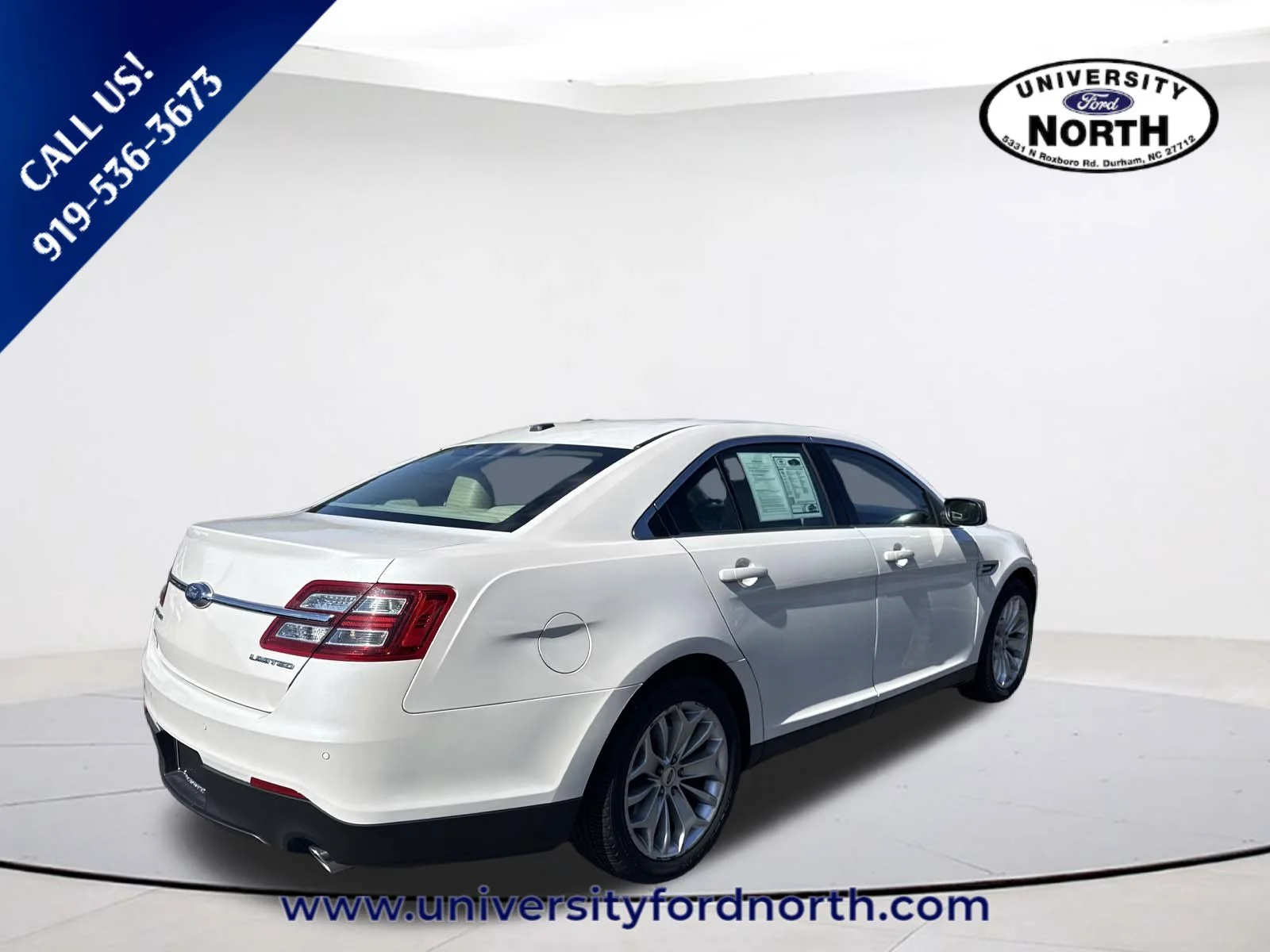 Used 2018 White Platinum Clearcoat Metallic Ford Limited image 7