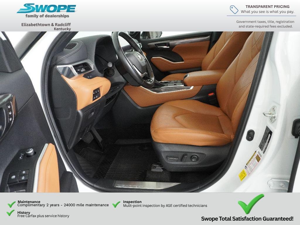 Used 2023 Wind Chill Pearl Toyota Hybrid Platinum image 13