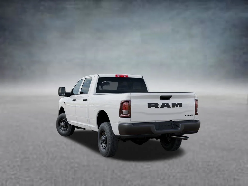 New 2026 Bright White Clear-Coat Exterior Paint RAM Tradesman image 3
