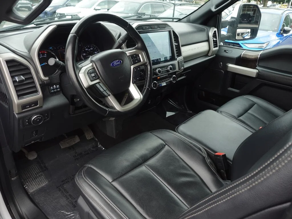 Used 2022 Oxford White Ford Lariat image 11