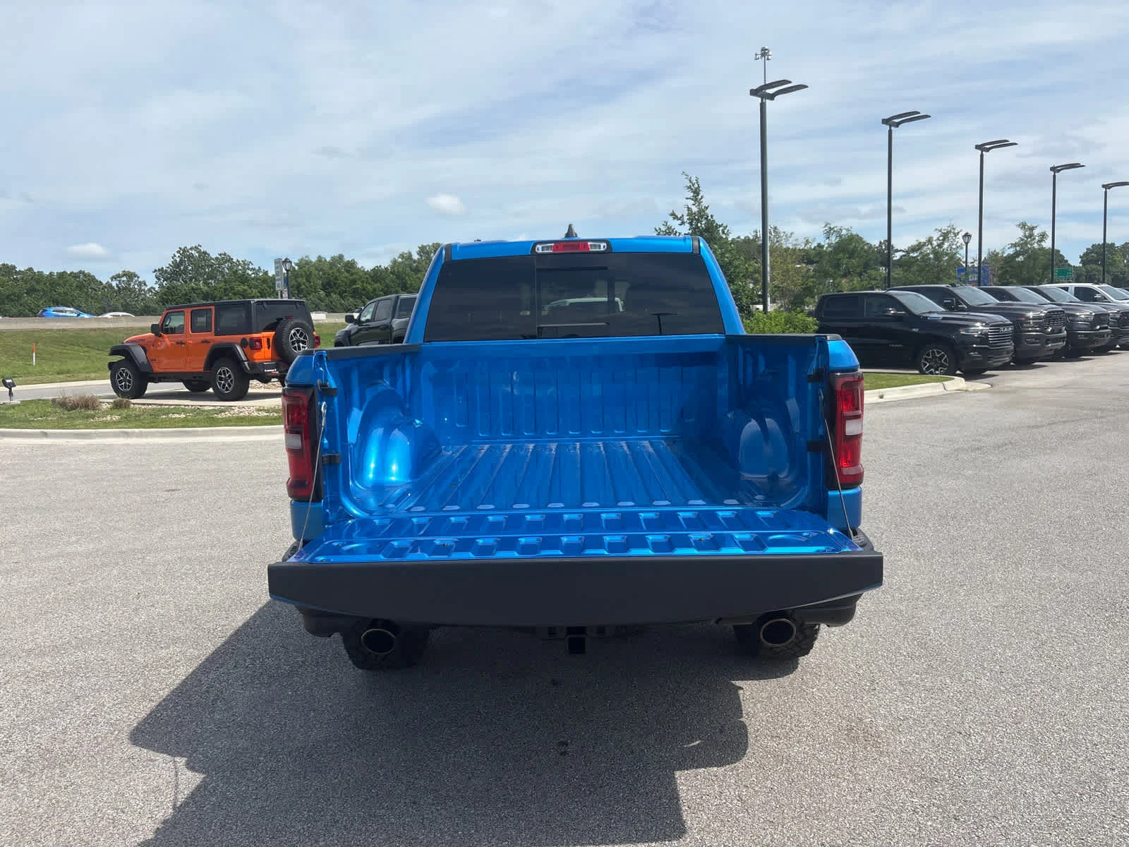 New 2026 Hydro Blue Pearl-Coat Exterior Paint RAM Rebel image 11
