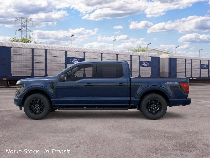 New 2026 Antimatter Blue Metallic Ford XLT image 3