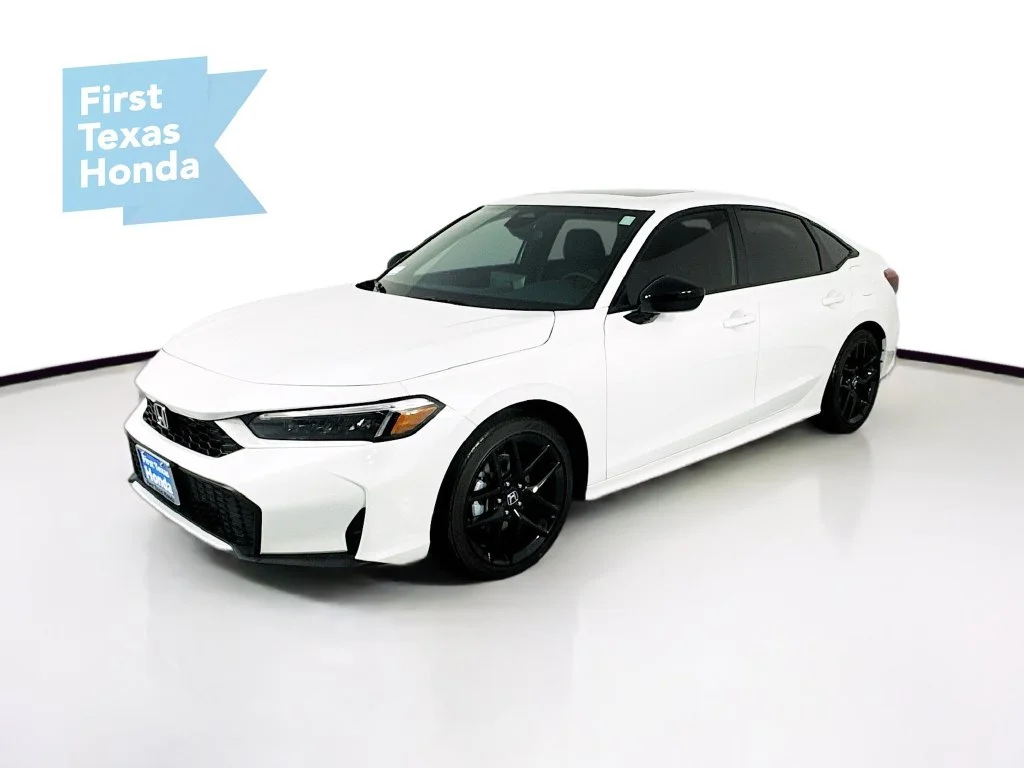 New 2026 Platinum White Pearl Honda Sport image 4