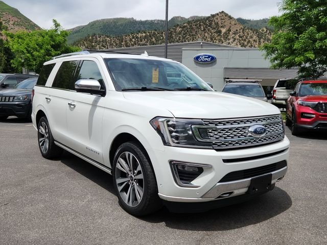 Used 2020 White Ford Platinum image 1