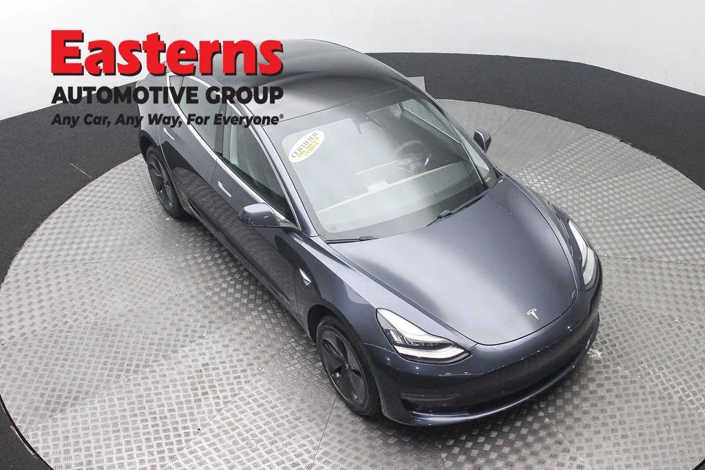 Used 2019 Gray Tesla Standard Range Plus image 3