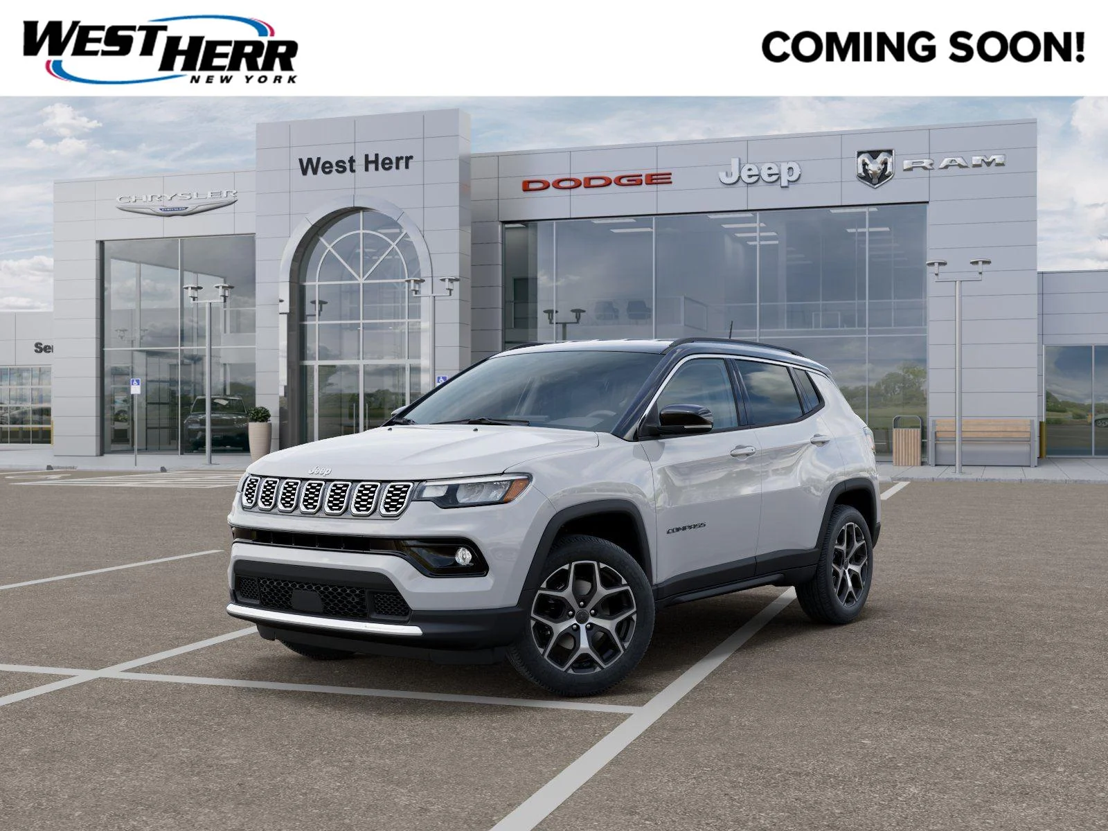 Used 2026 Bright White Clearcoat Jeep Limited image 1