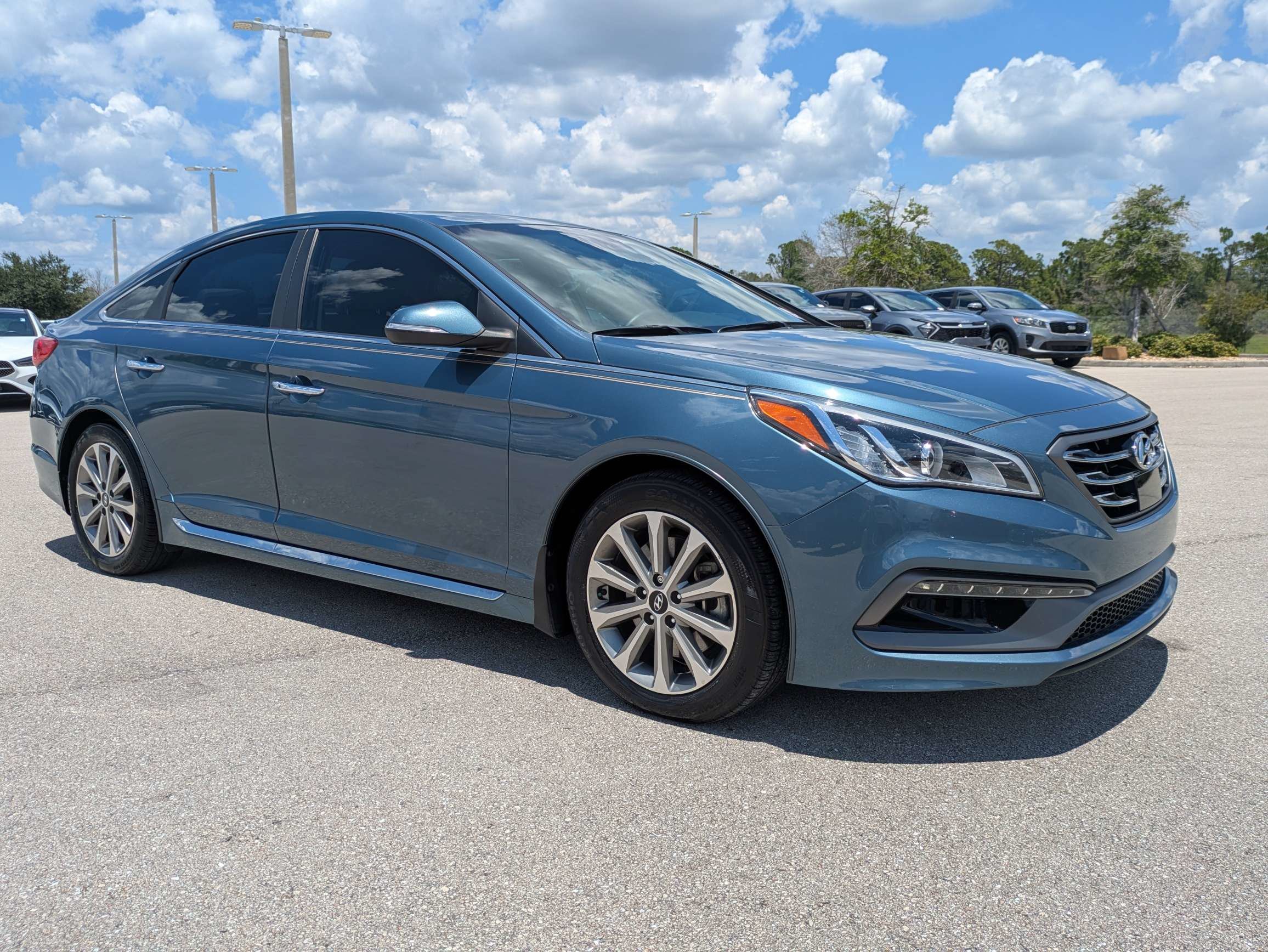 Used 2017 Hyundai Sonata Limited with VIN 5NPE34AF4HH549772 for sale in Port Charlotte, FL