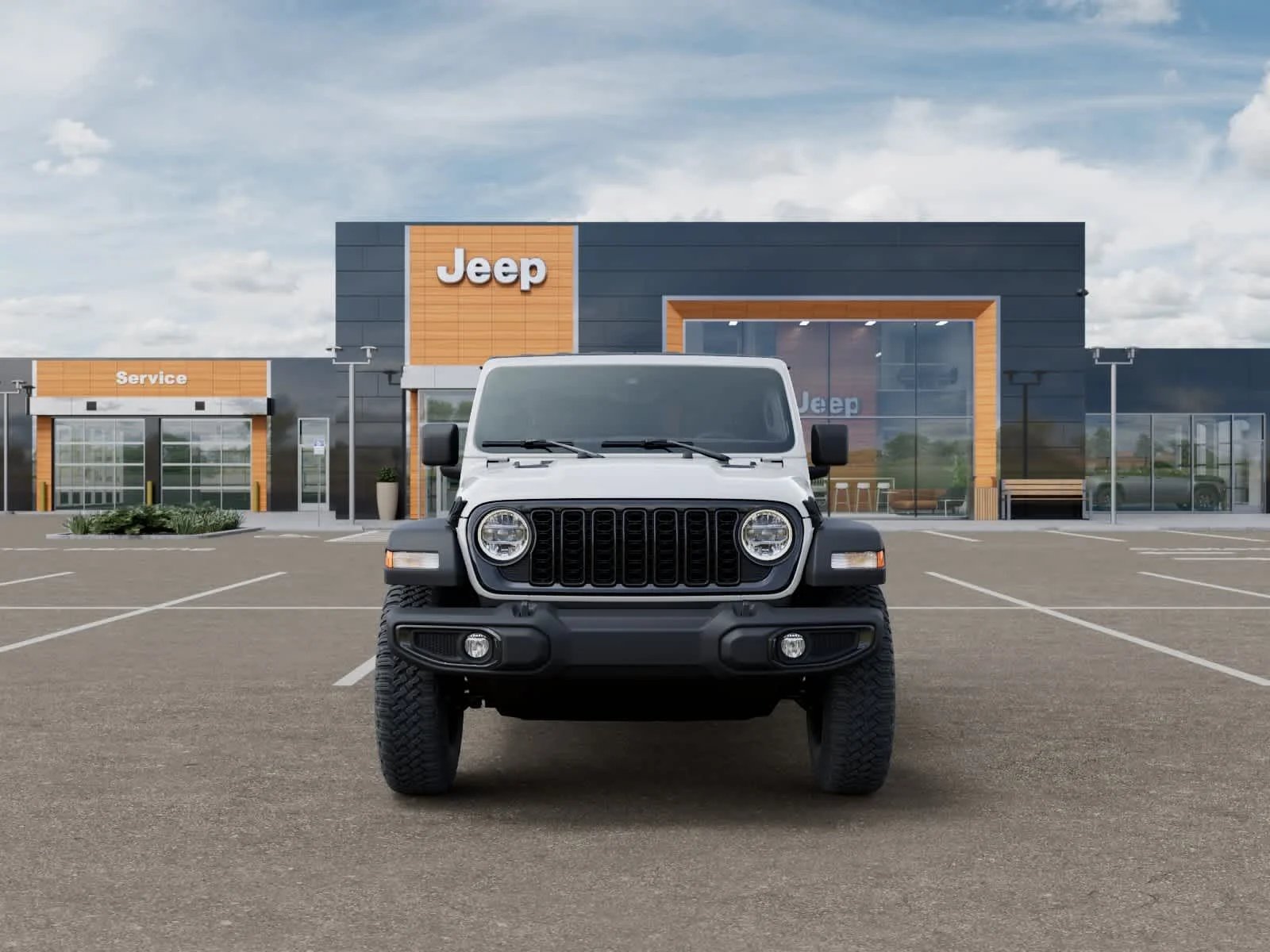 New 2026 Bright White Clearcoat Jeep Willys image 6
