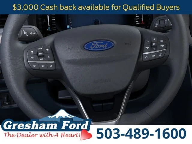 New 2025 Space White Metallic Ford Lariat image 15