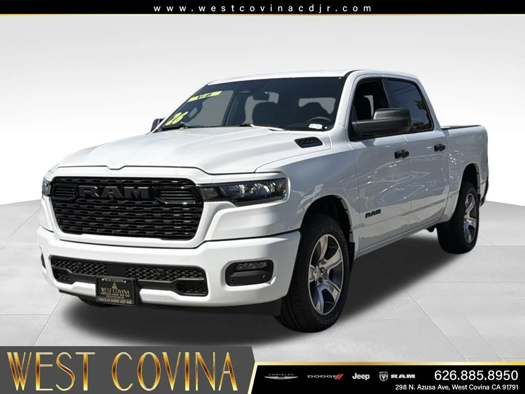 New 2026 Bright White Clearcoat RAM Express image 1