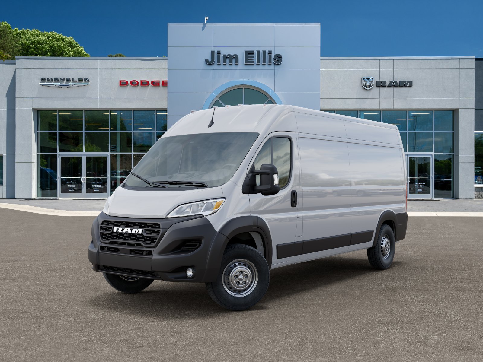 New 2026 Bright White Clear-Coat Exterior Paint RAM Tradesman image 27