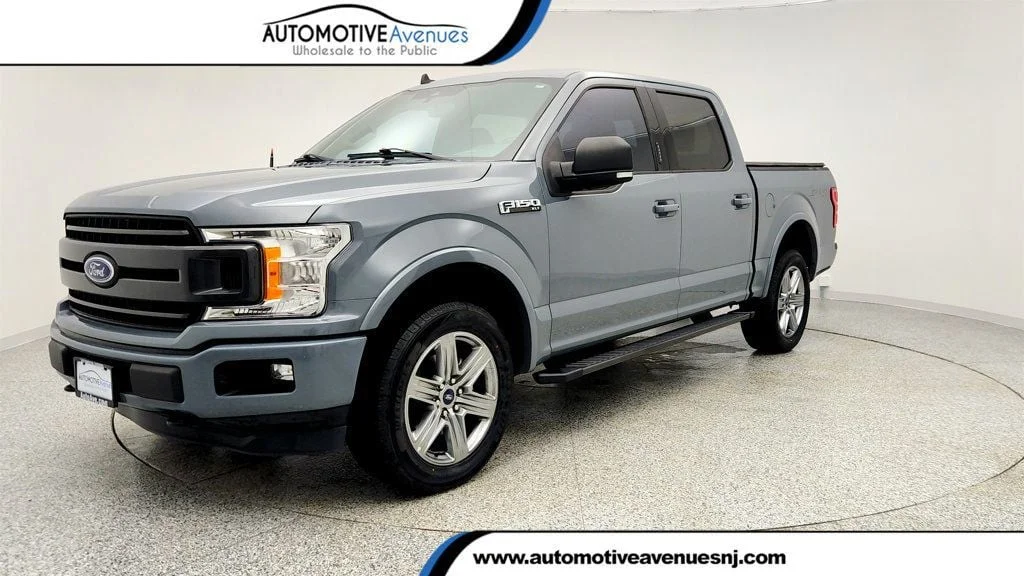 Used 2019 Abyss Gray Metallic Ford XLT 4WD SuperCrew 5.5