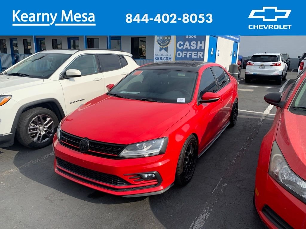 Used 2017 Red Volkswagen GLI image 1