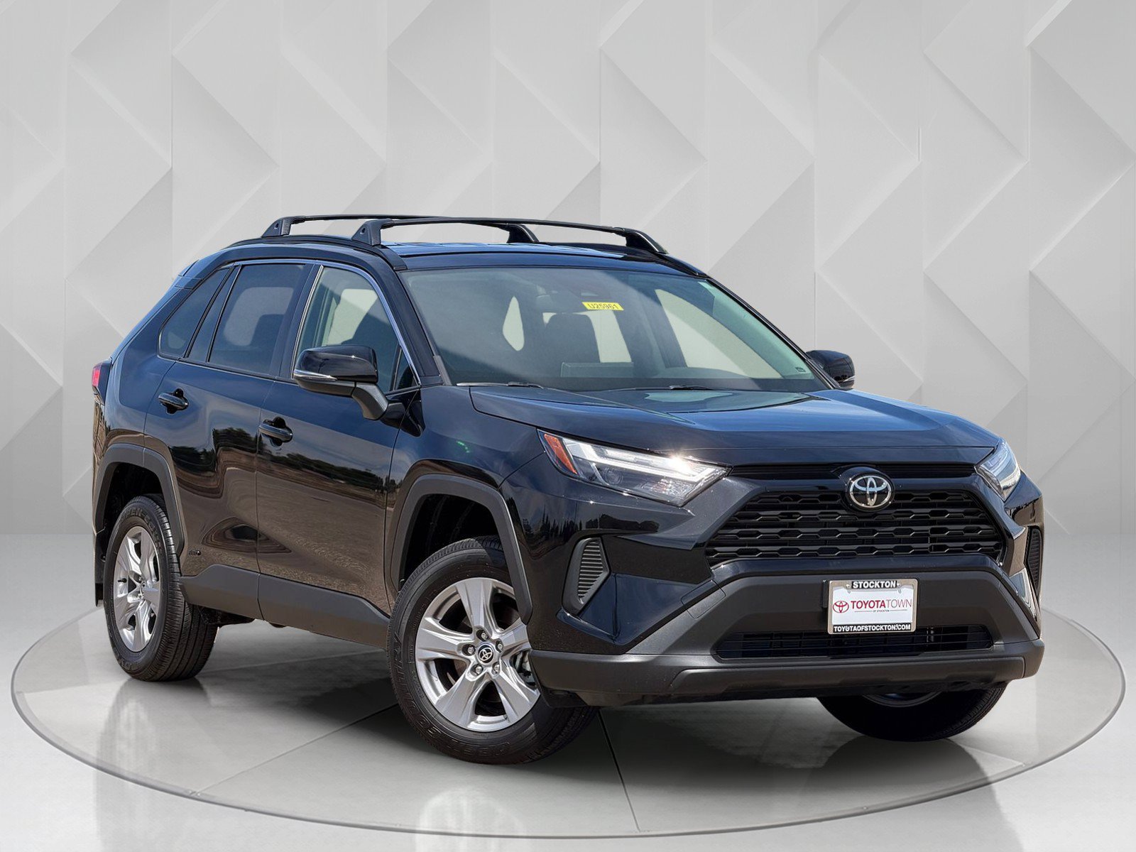 Certified Used 2025 Midnight Black Metallic Toyota Hybrid XLE image 6