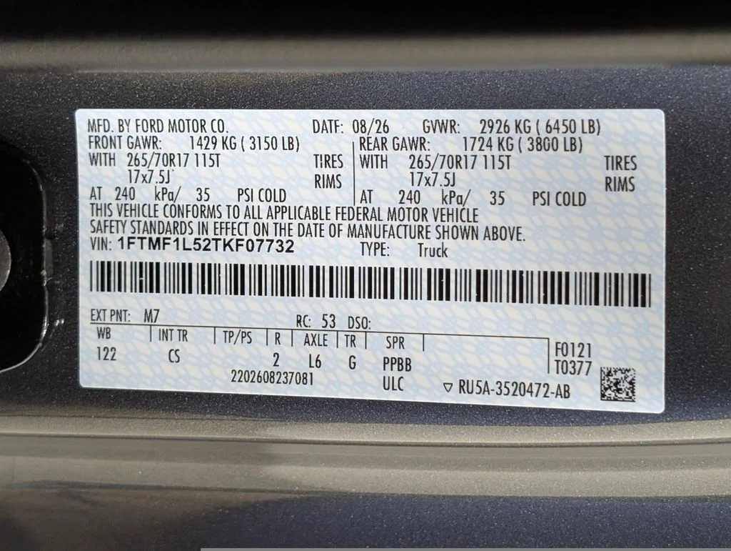 New 2026 Carbonized Gray Metallic Ford XL image 24
