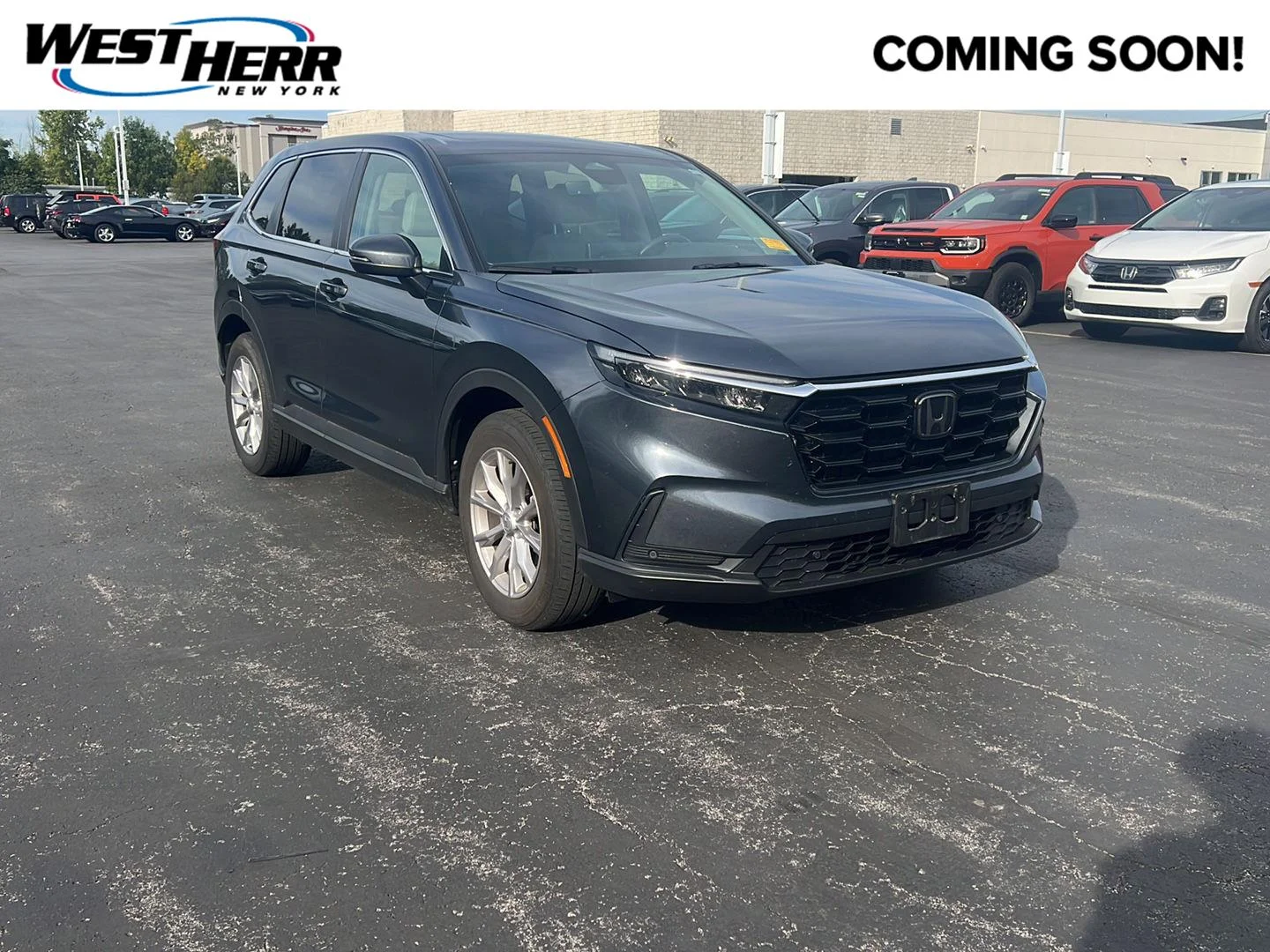 Used 2024 Meteorite Gray Metallic Honda EX-L image 1