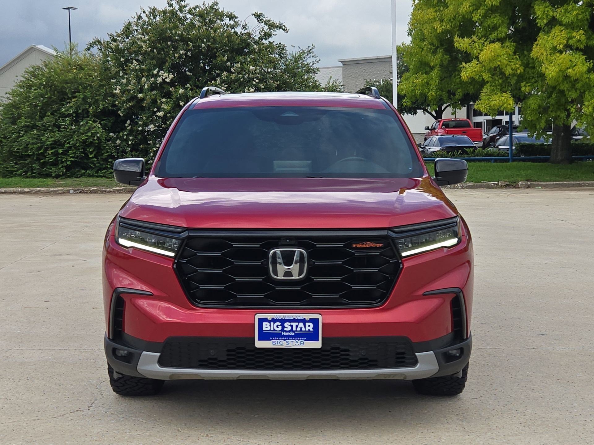 Certified Used 2024 Radiant Red Metallic II Honda AWD TRAILSPORT image 42