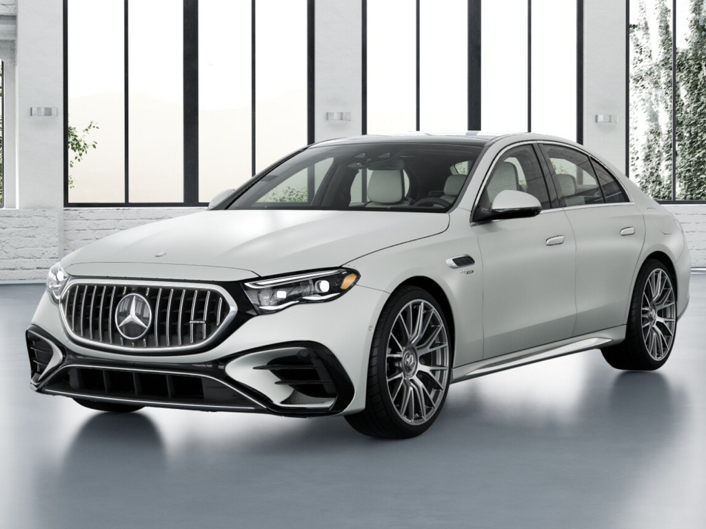 New 2027 MANUFAKTUR Moonlight White Magno Mercedes-Benz AMG® E 53 E 4MATIC+ Sedan image 1