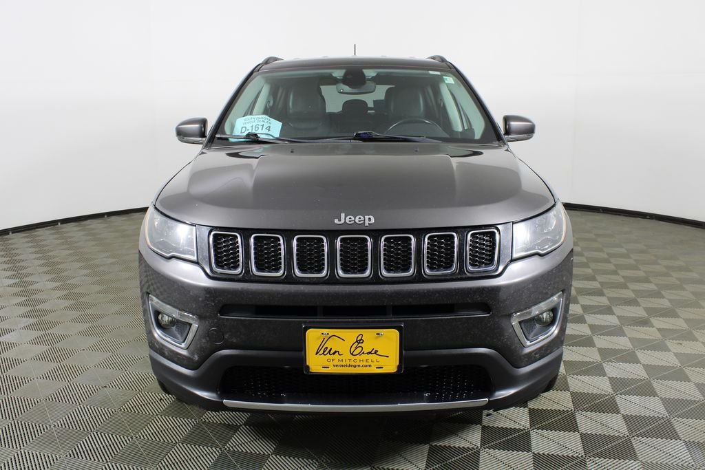 Used 2020 Jeep Compass Limited with VIN 3C4NJDCB7LT215387 for sale in Mitchell, SD