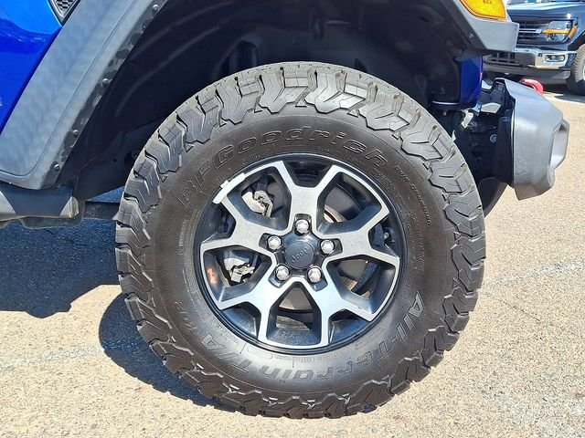 Used 2020 Ocean Blue Metallic Jeep Unlimited Rubicon image 8