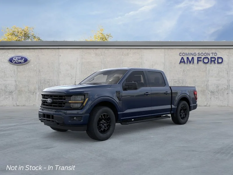 New 2026 Antimatter Blue Metallic Ford XLT image 1