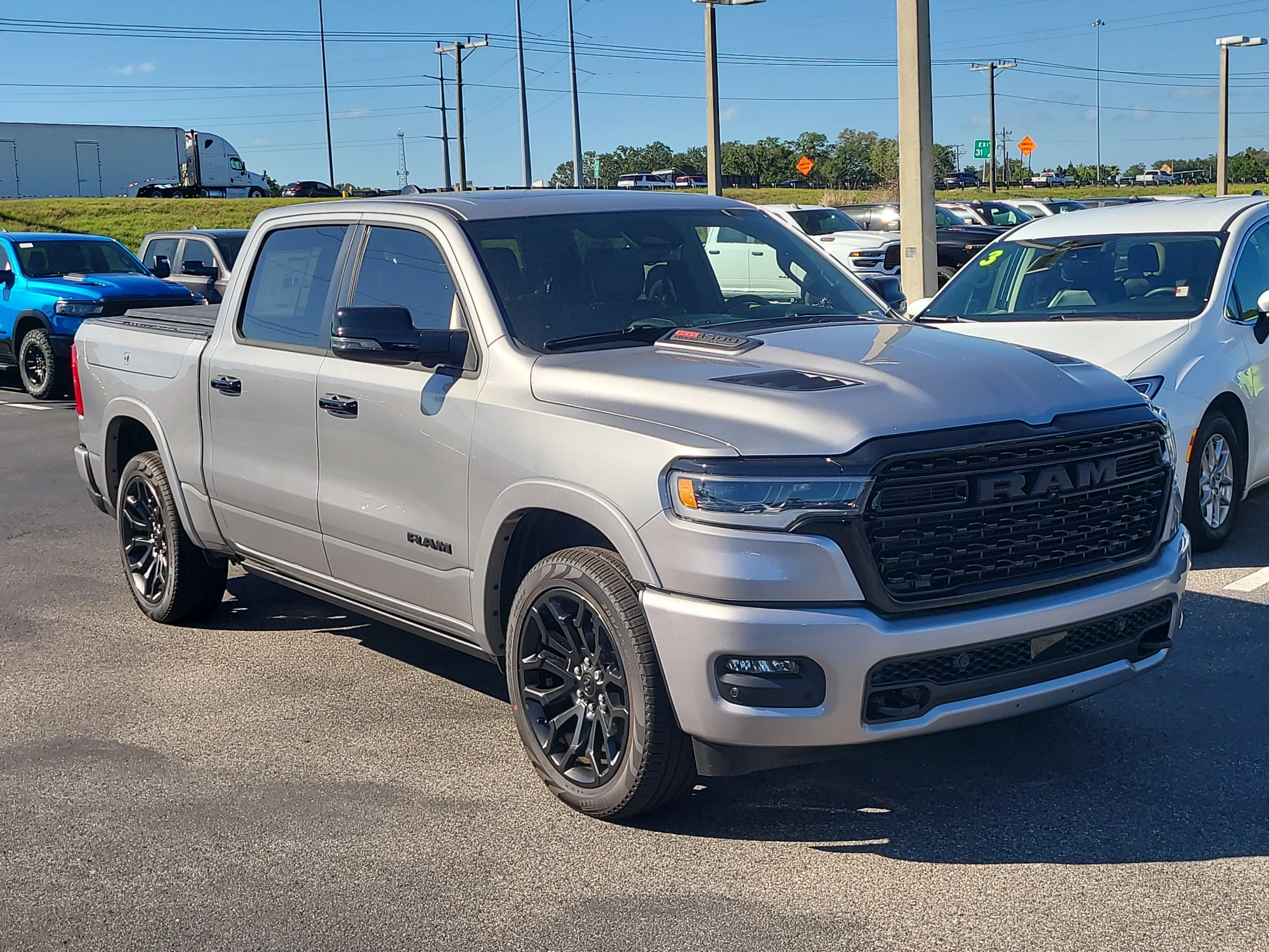 New 2026 Billet Silver Metallic Clearcoat Ram Limited image 2