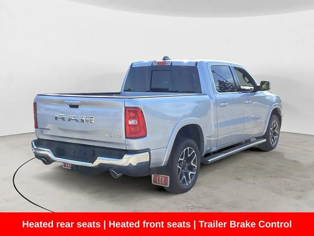 New 2026 Silver Ram LARAMIE CREW CAB 4X4 5