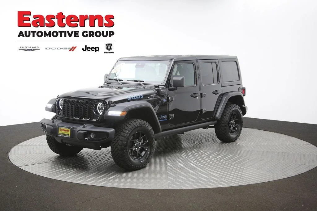 Used 2025 Black Jeep Willys 4xe image 56